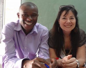 Paul Warambo, Lori Thicke en Nairobi, Kenya