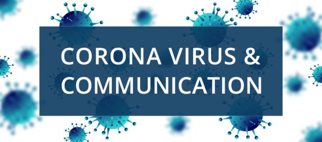 Coronavirus communication